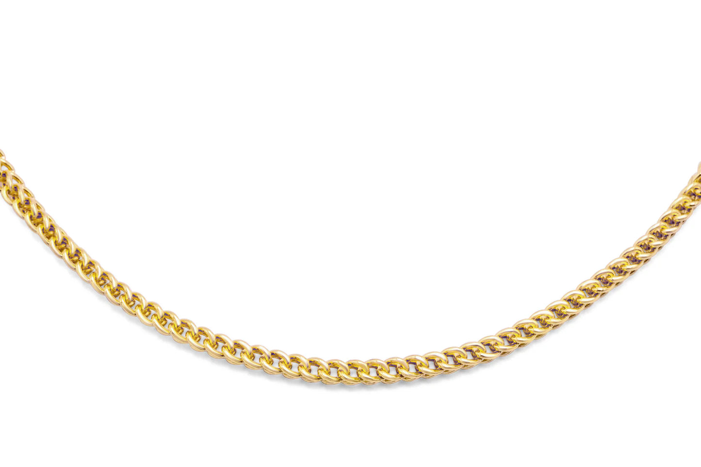 10k/14k Gold Hollow Franco Chain 2-4.5mm
