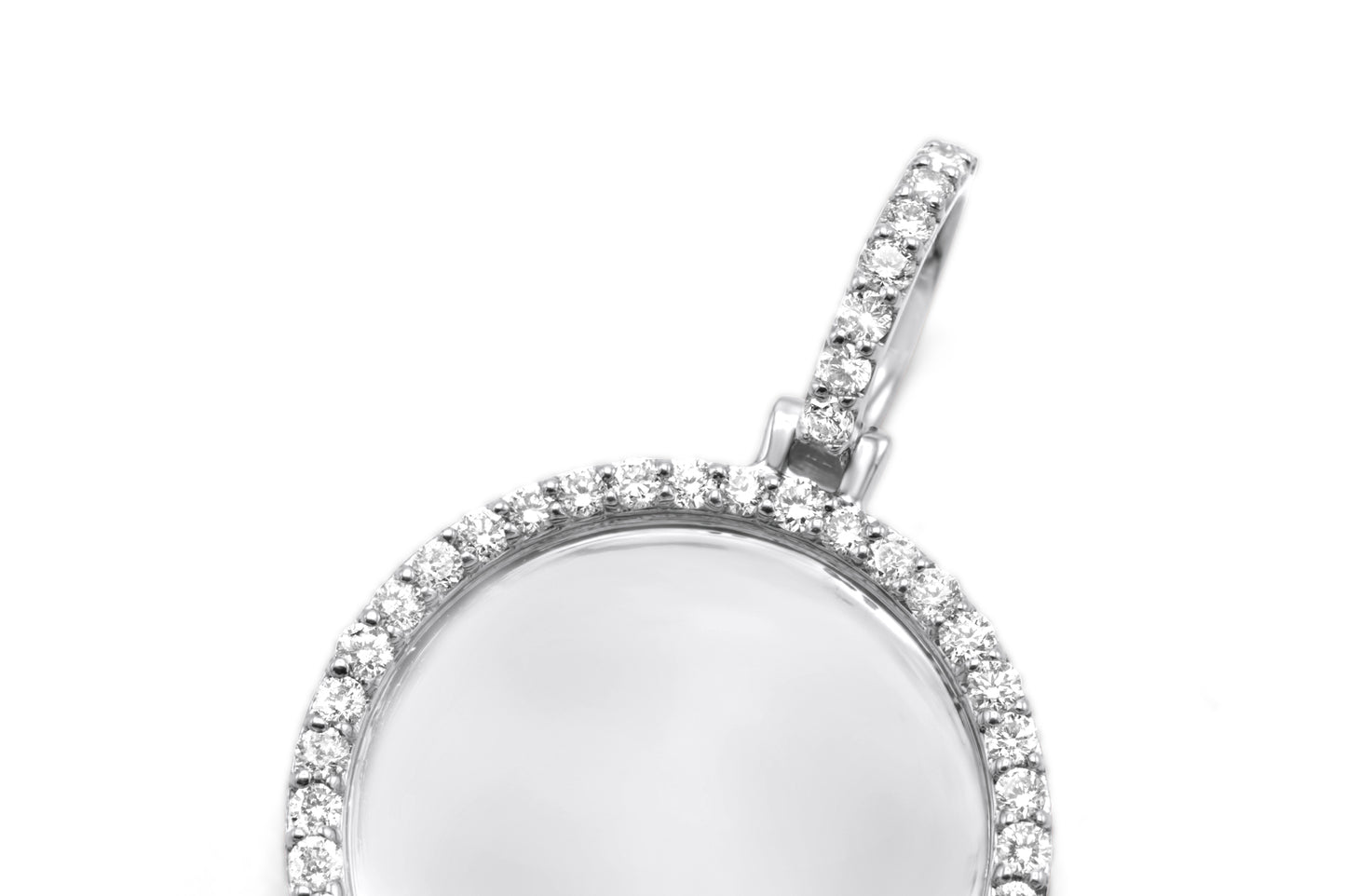 10K/14K Gold & Diamond Custom Picture Pendant 0.45-3.25ctw