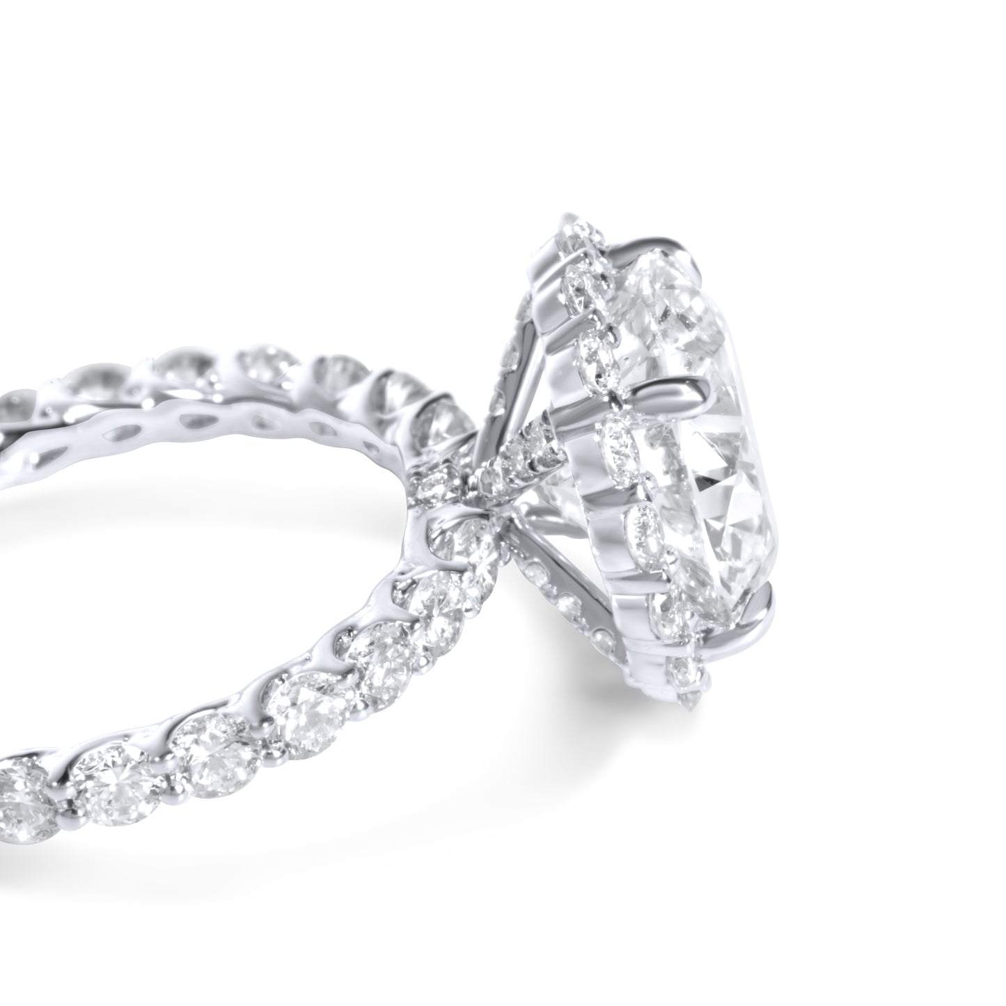 SM Flower Engagement Ring