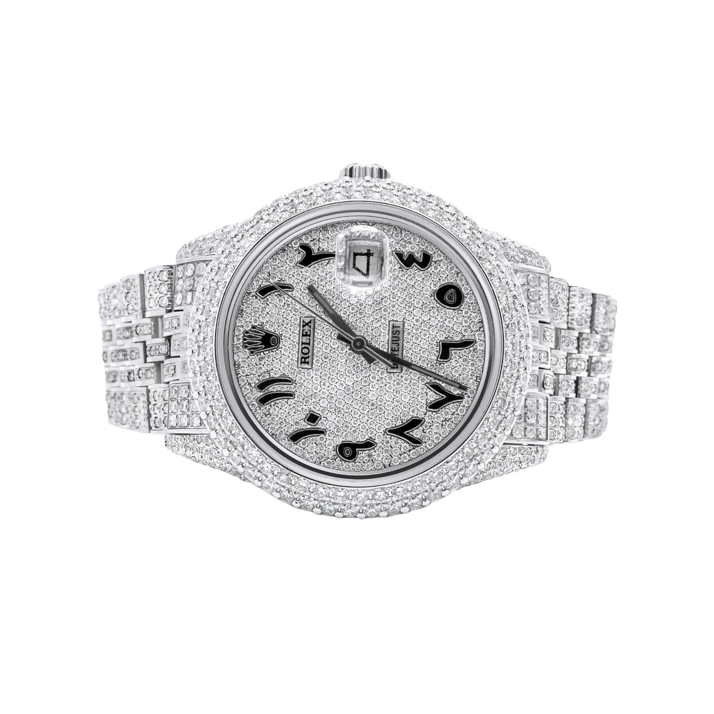 Fordeling Græder betale sig Diamond Rolex DateJust 36mm Stainless Steel 15.00 CTW – NYC Luxury