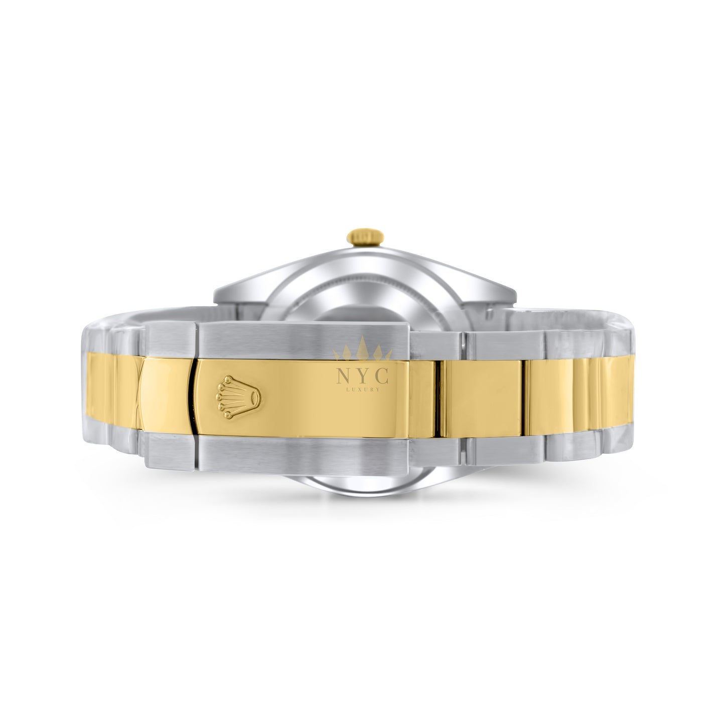 Rolex Sky-Dweller Preowned 42mm Two Tone 18K Yellow gold & Stainless Steel, Black Dial, Oyster Bracelet Ref. 326933