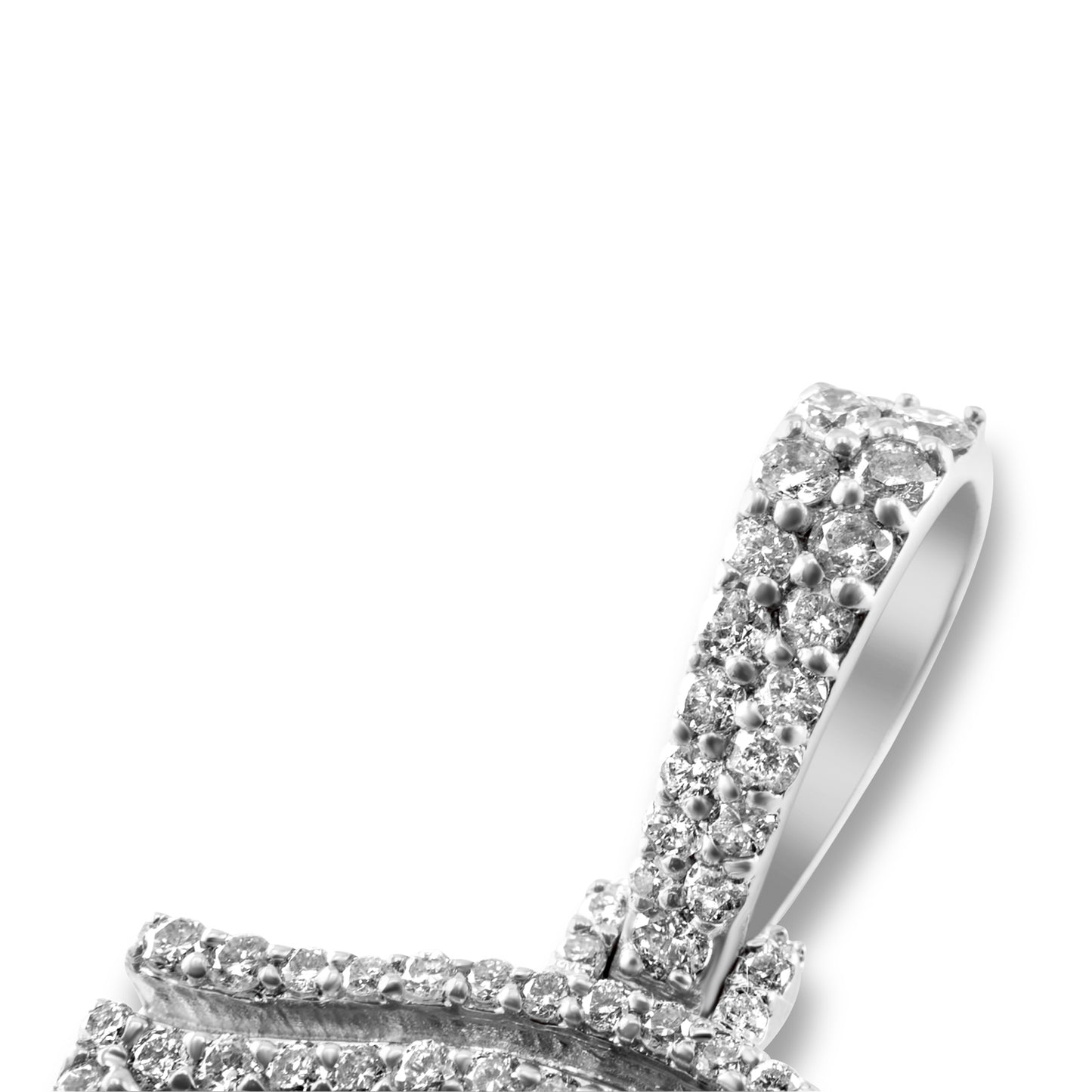 14k Eye of Horus Ankh Diamond Pendant 0.64 ctw