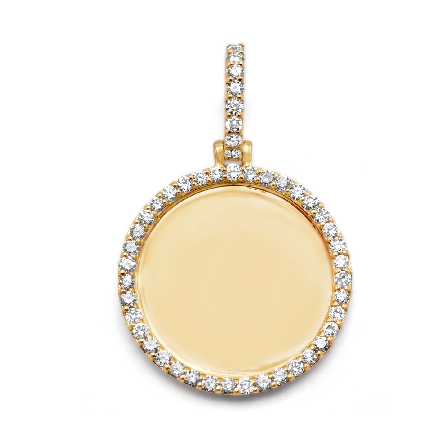 picture pendant, diamond picture pendant, picture pendant necklace