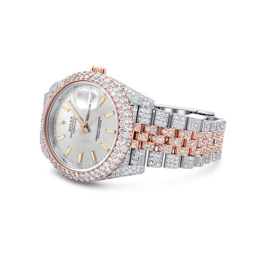 Rolex Date-Just 2 Two Tone Rose Gold 16.45ctw - Pre-Owned
