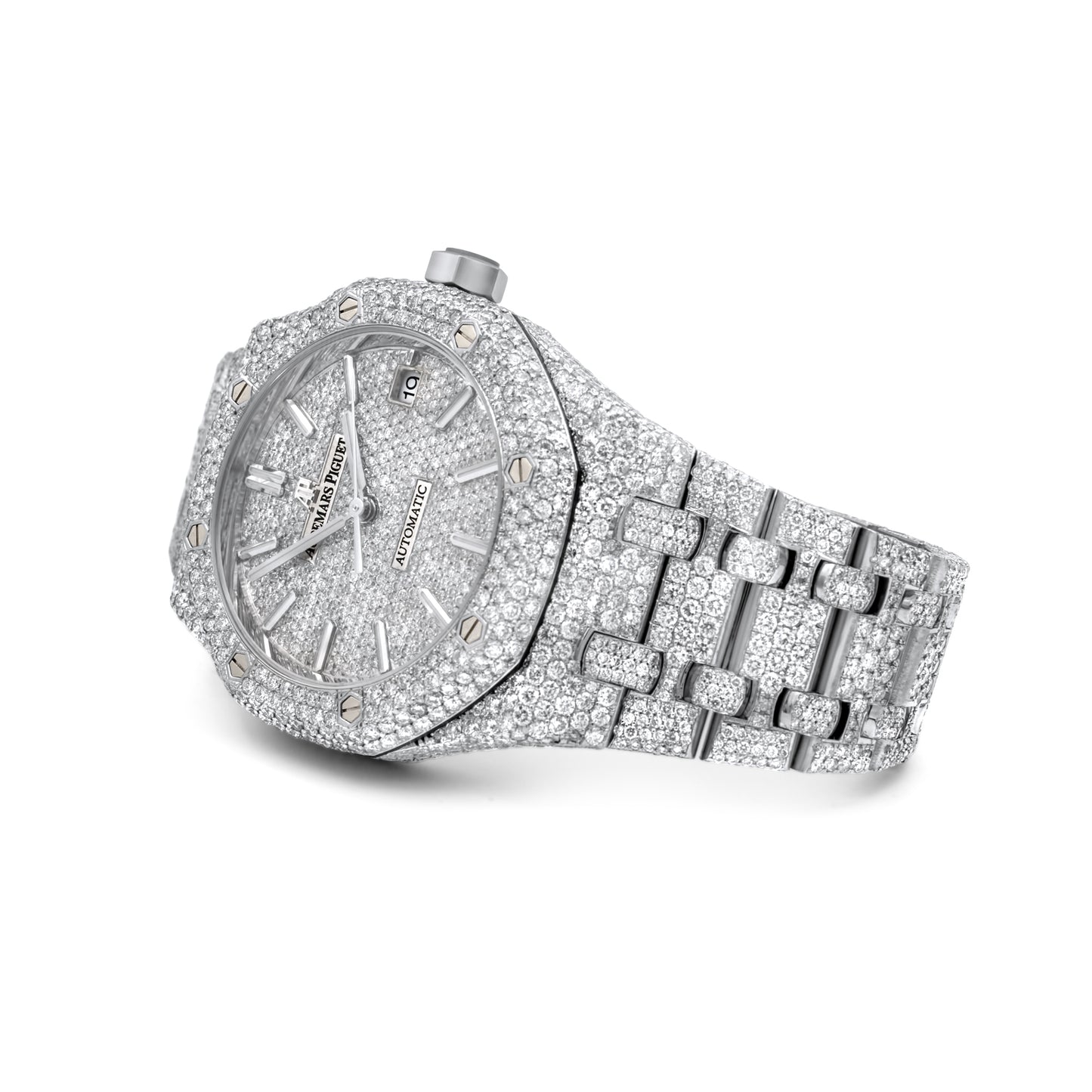 Audemars Piguet Royal Oak Ladies 37mm 24.32ctw - Pre-Owned