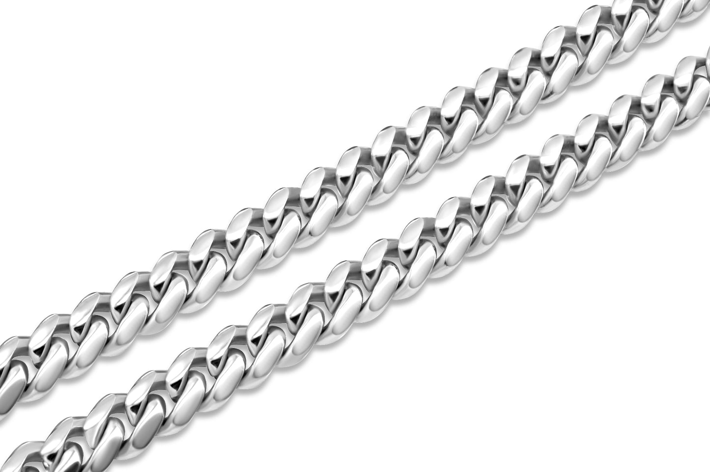 10k-14k Gold Miami Cuban Link Chain - Solid (3-7mm)