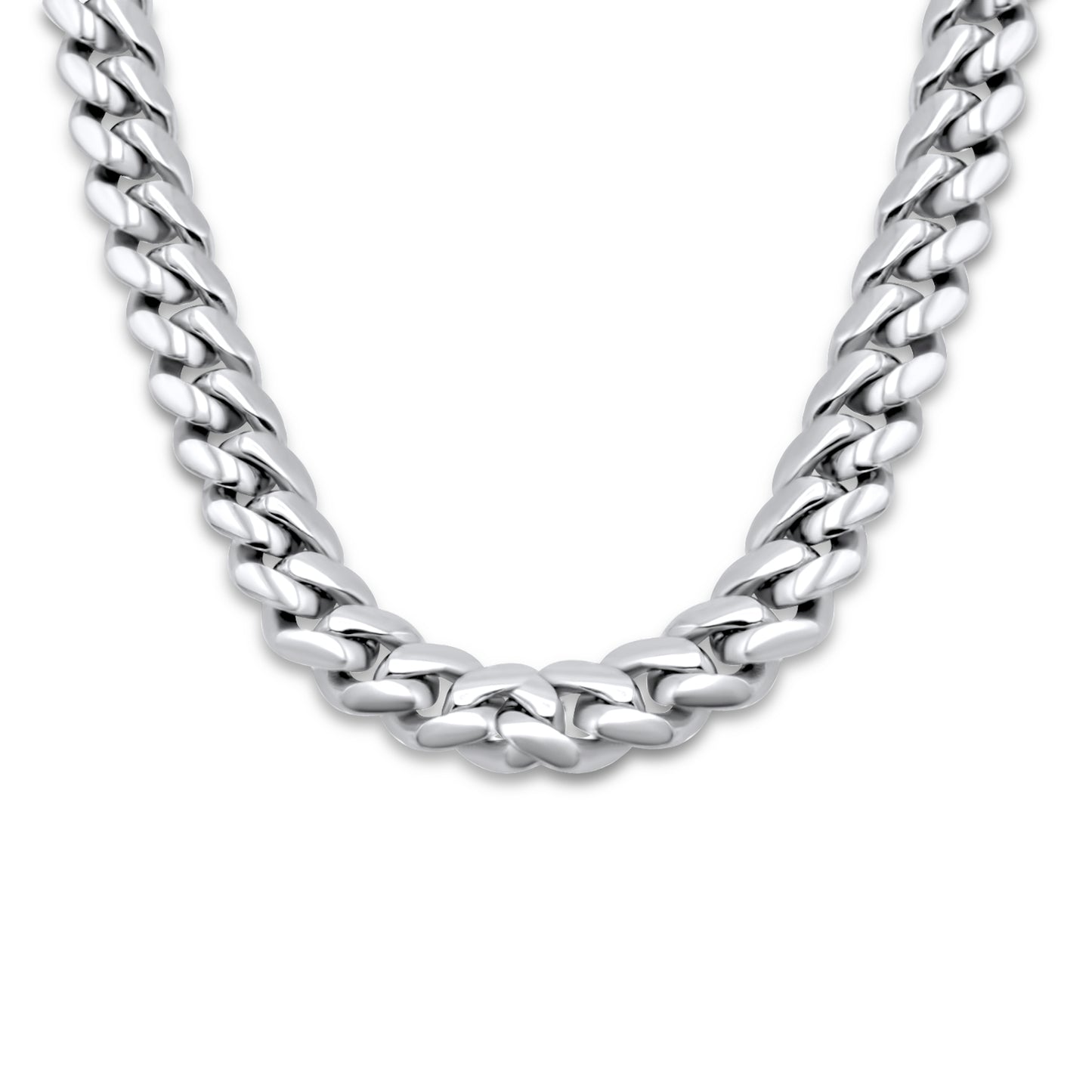 10k-14k Gold Miami Cuban Link Chain - Solid (3-7mm)