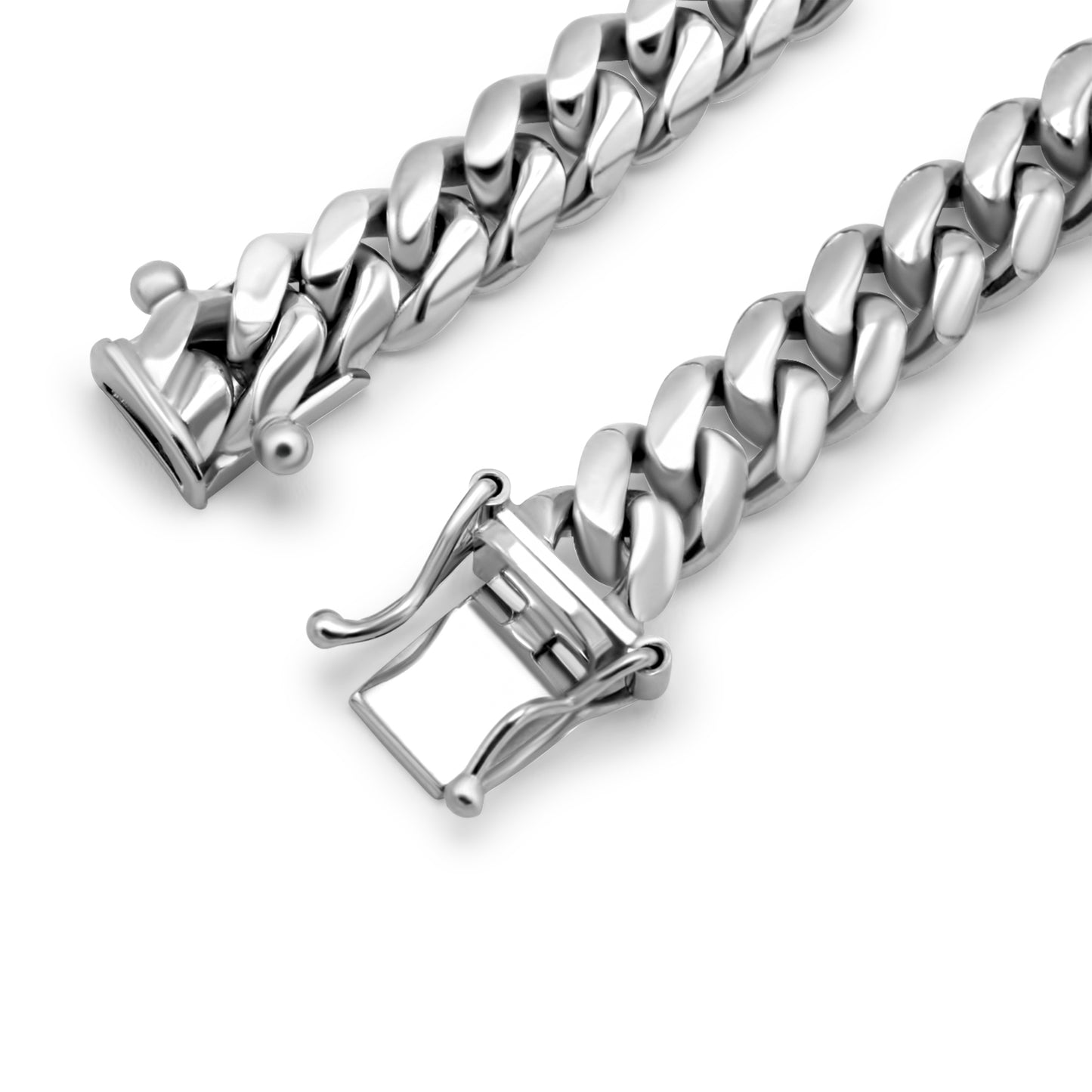 10k-14k Gold Miami Cuban Link Chain - Solid (3-7mm)