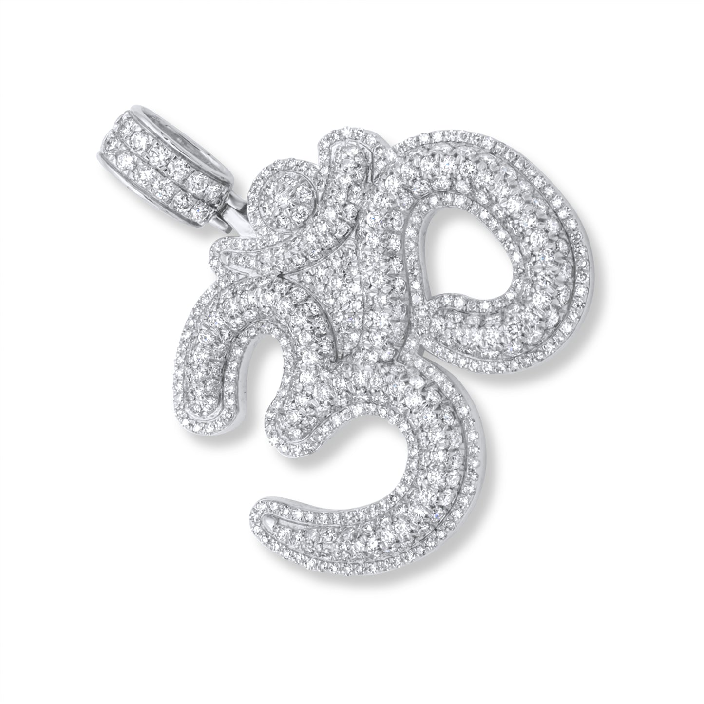 14k Ohm Pendant 4.28ctw