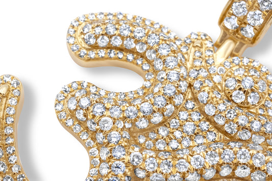 14k Ohm Pendant 4.28ctw