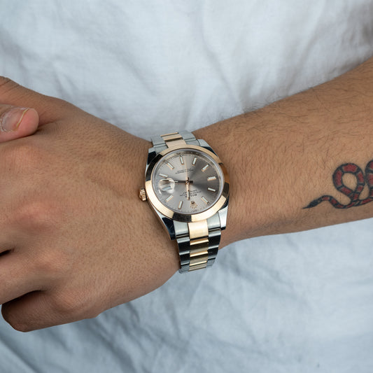 Rolex Datejust 41mm Two Tone Rose Gold Ref. Number 326301