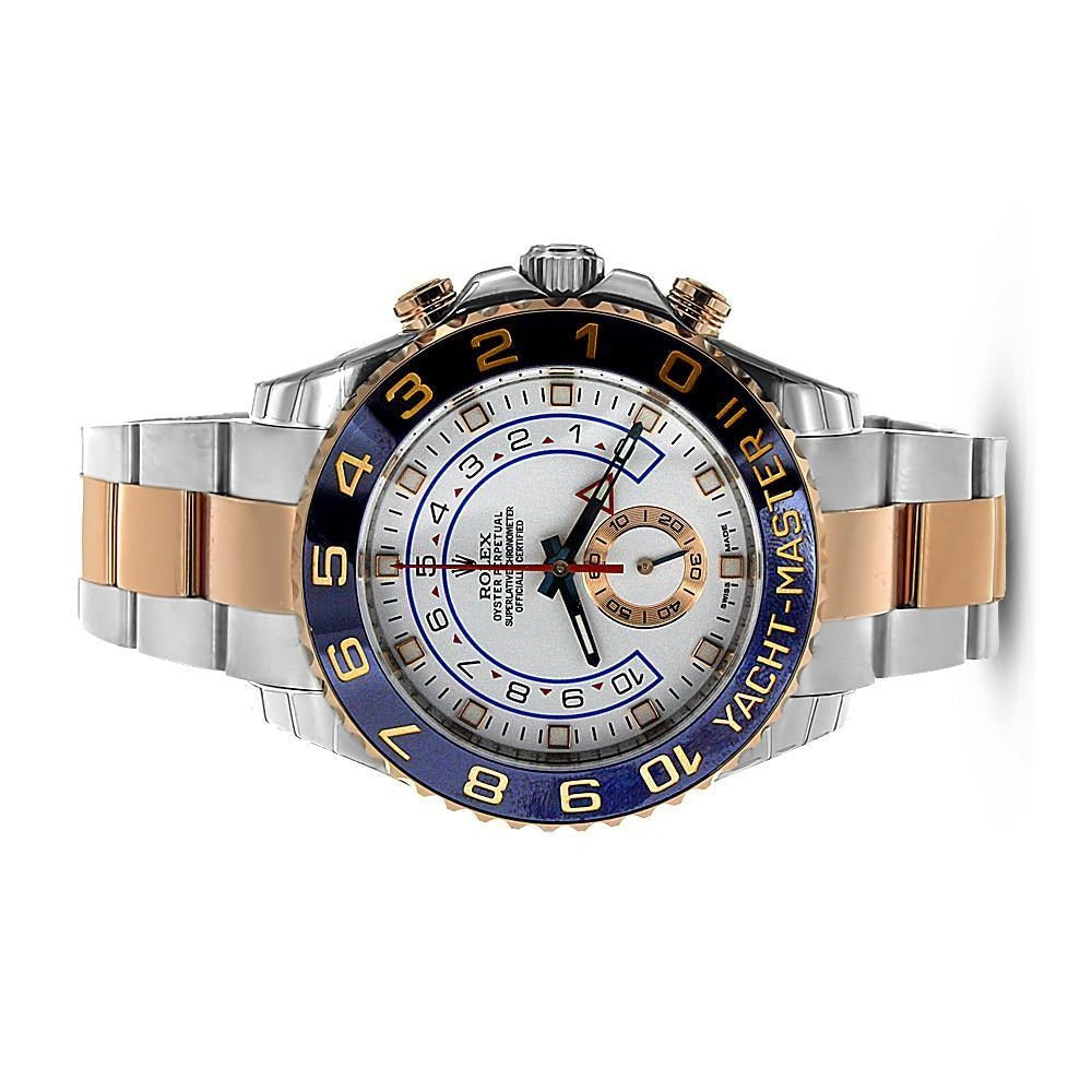 Rolex Yacht Master II Two Tone Rose Gold and Stainless Steel 44mm Ref. –  NYC Luxury