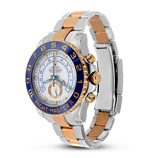 Rolex Yacht Master II Two Tone Rose Gold and Stainless Steel 44mm Ref. 116681