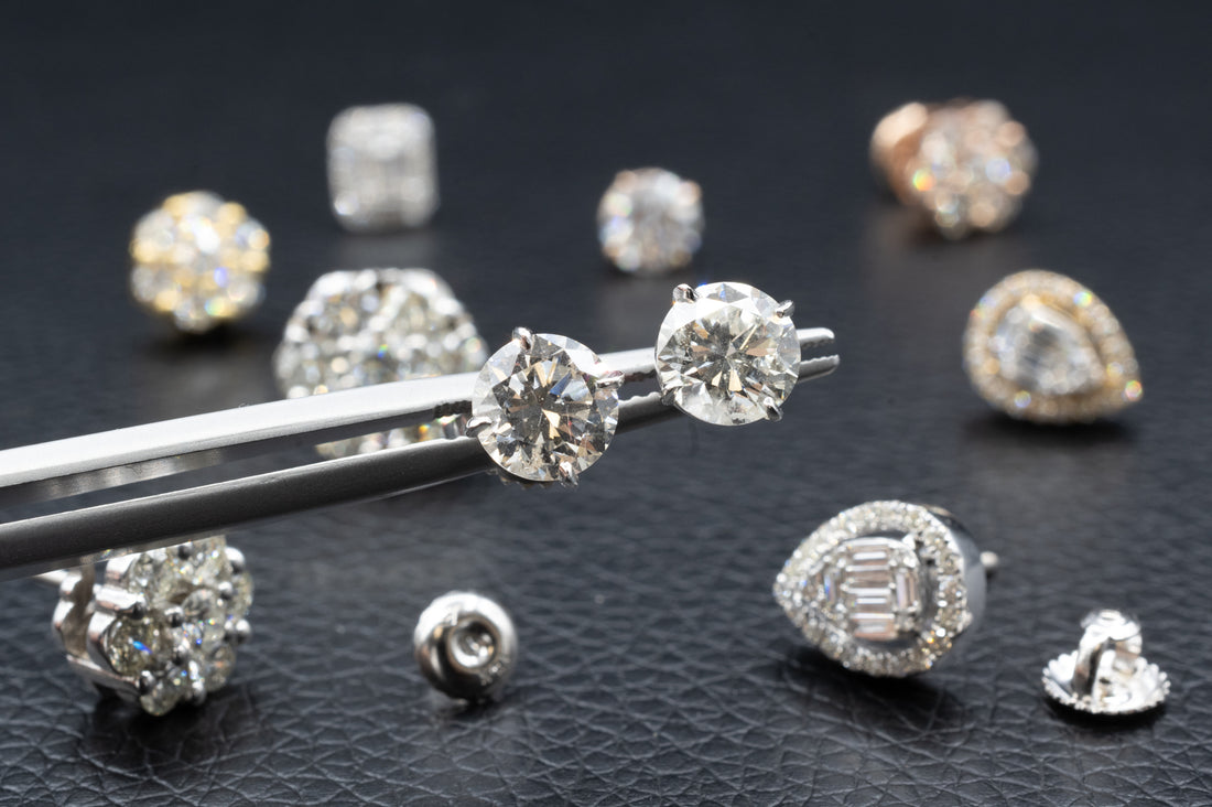 How to Clean Diamond Earrings So You Can Flaunt Them All Year Long