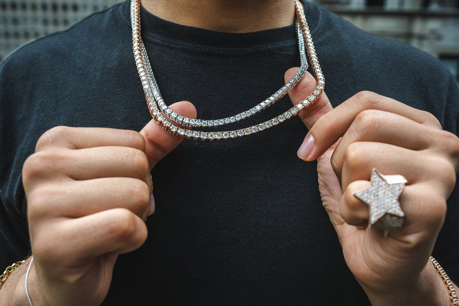 Diamond tennis Chain, tennis chain, tennis chains, diamond ring, diamond star ring 
