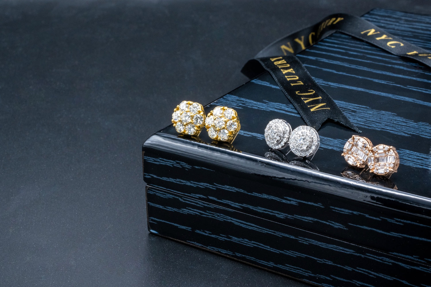 Diamond Stud Earrings, Cluster earrings, diamond cluster earrings, diamond stud earring, 