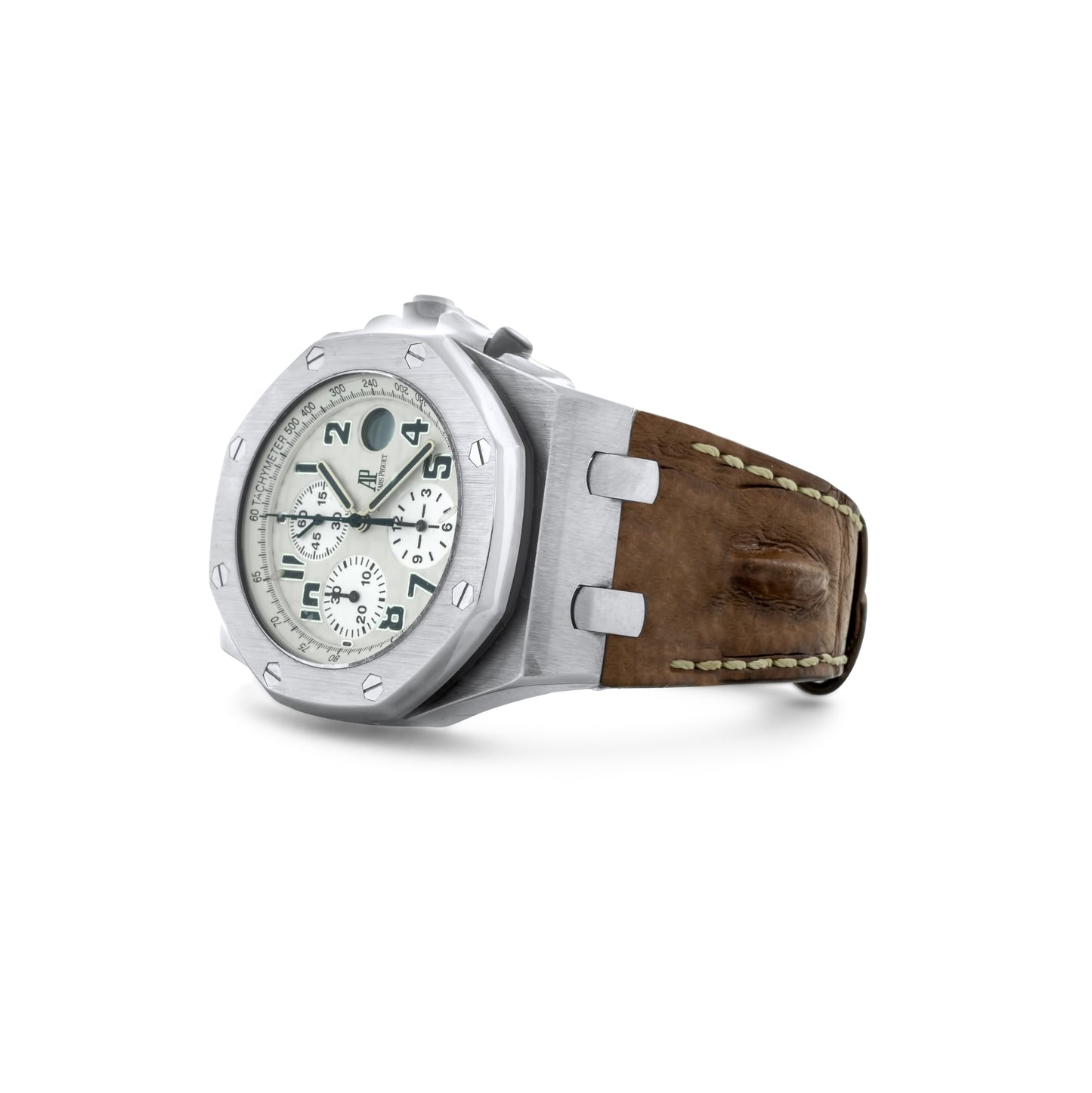 Audemars Piguet Royal Oak Offshore Stainless Steel "Safari" Chrono Steel 42mm (with 2006 papers) Ref. 26020ST.OO.D091CR.01