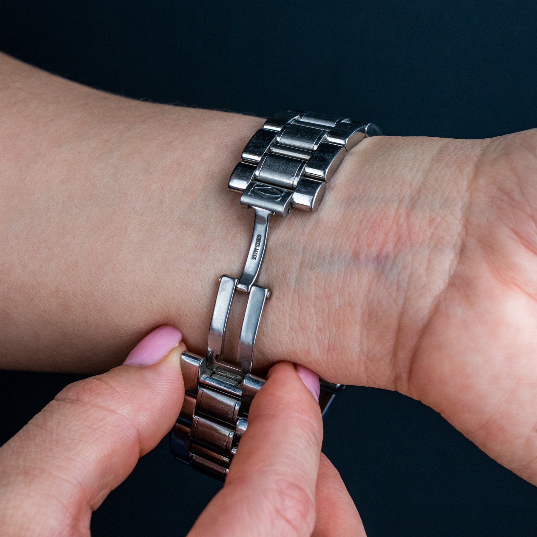 Cartier chronograph deals 21 band
