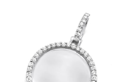 10K/14K Gold & Diamond Custom Picture Pendant 0.45-3.25ctw