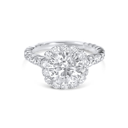LG Flower Engagement Ring