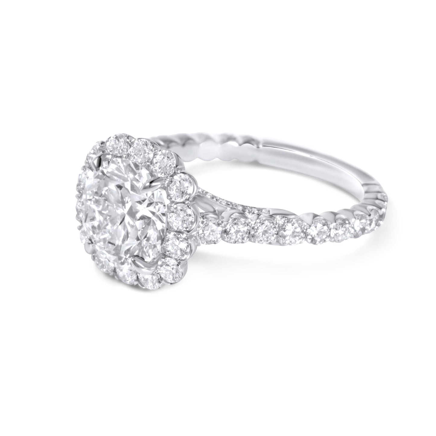 LG Flower Engagement Ring