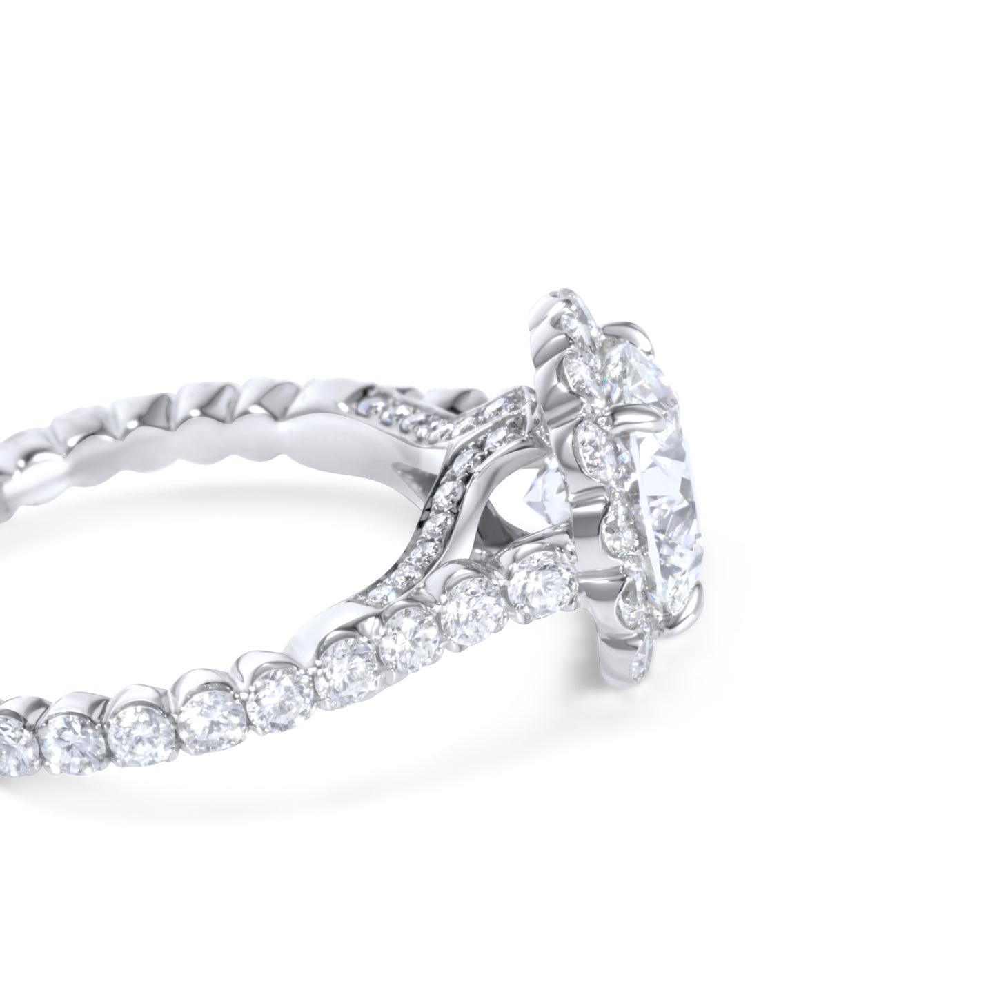 LG Flower Engagement Ring