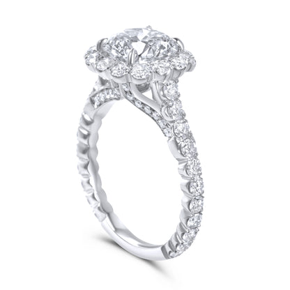 LG Flower Engagement Ring