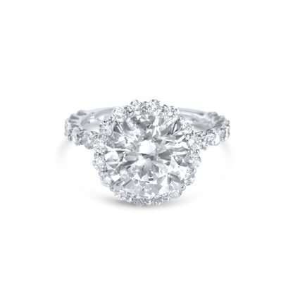 SM Flower Engagement Ring