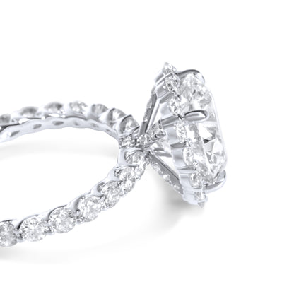 SM Flower Engagement Ring