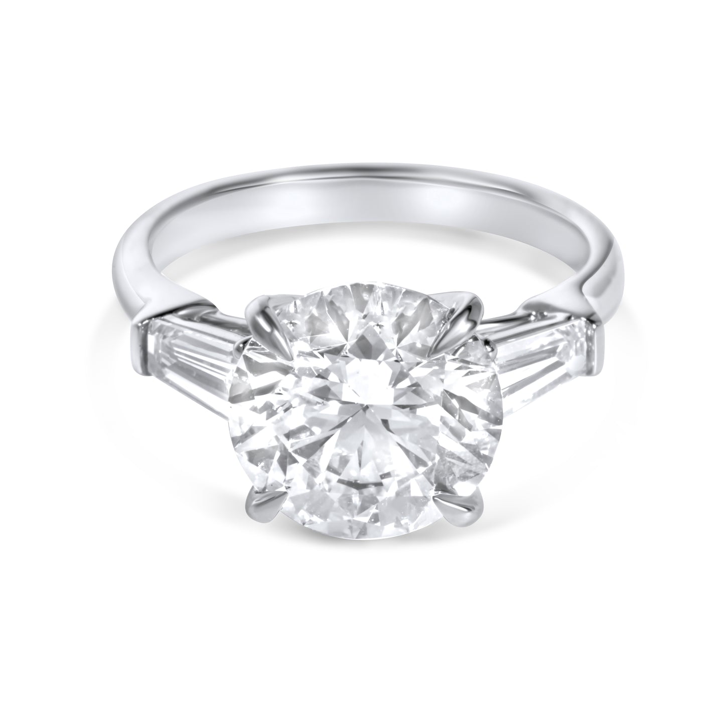 Baguette Diamond Engagement Ring