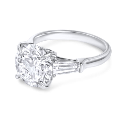 Baguette Diamond Engagement Ring