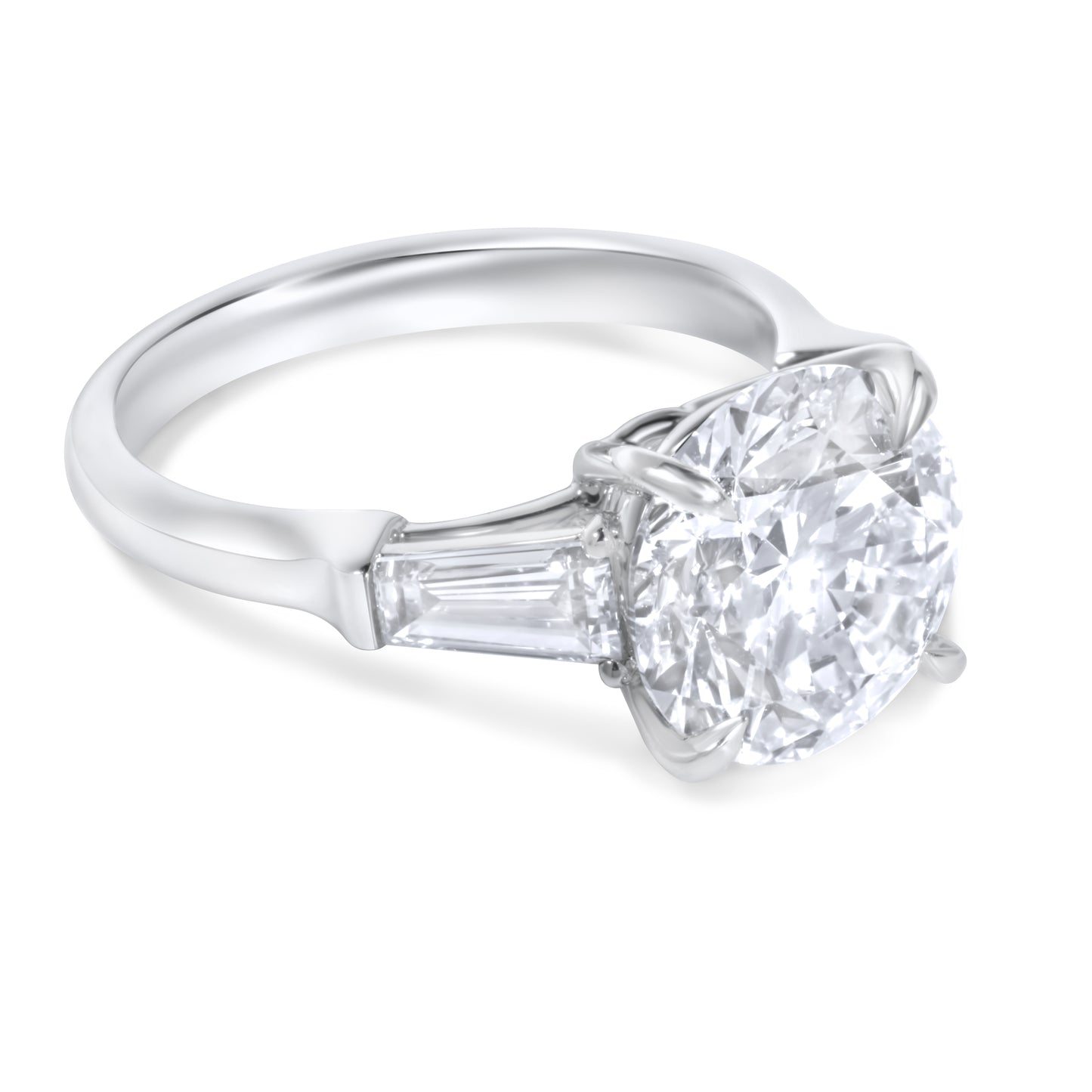 Baguette Diamond Engagement Ring