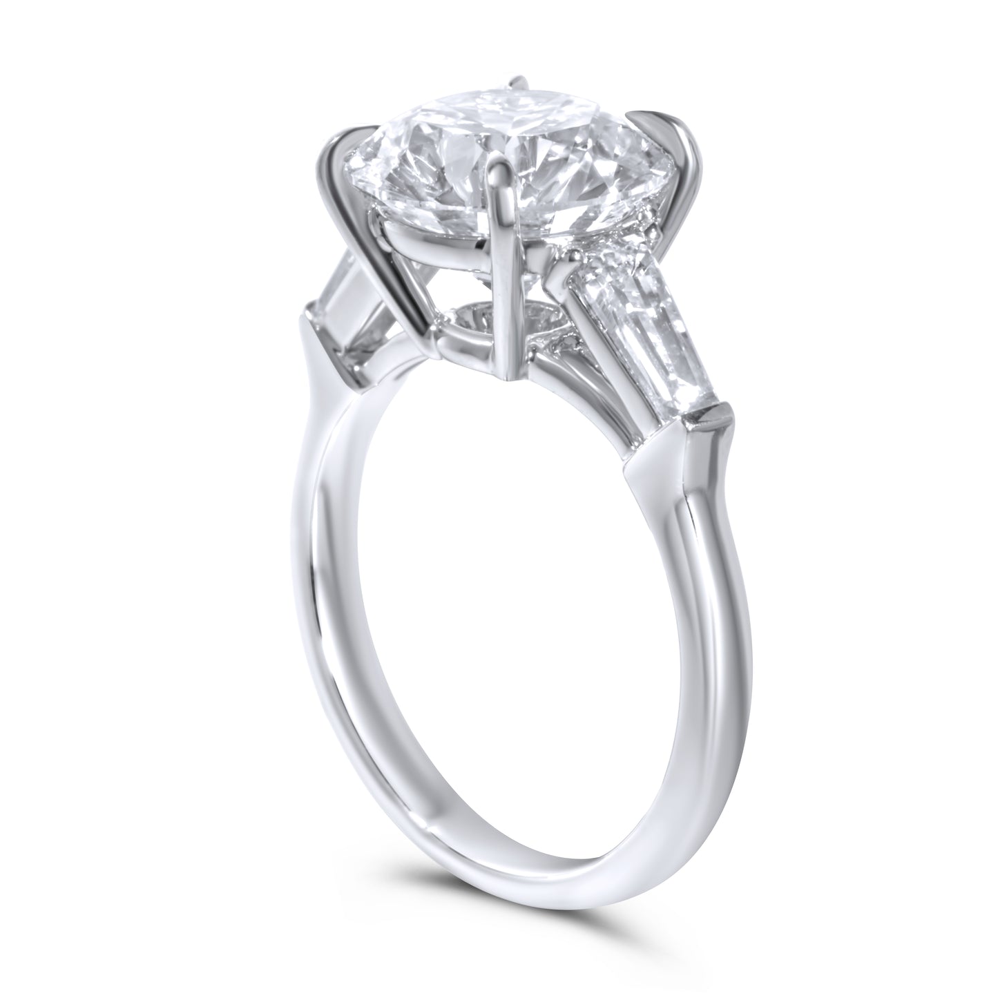 Baguette Diamond Engagement Ring