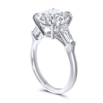 Baguette Diamond Engagement Ring