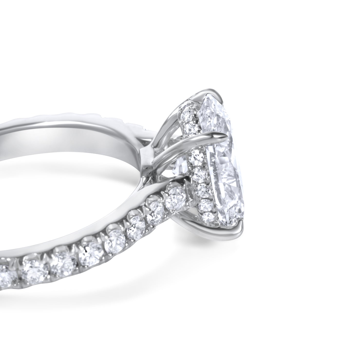 Oval Diamond Engagement Ring