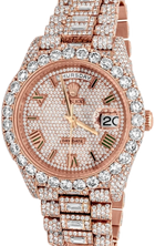 rolex yacht master 2 two tone rose gold