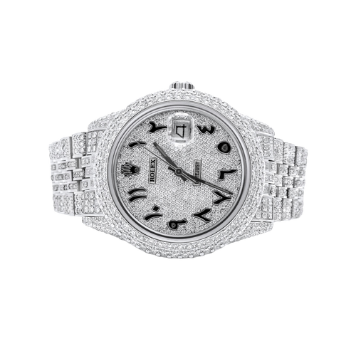 Flawless diamond rolex clearance