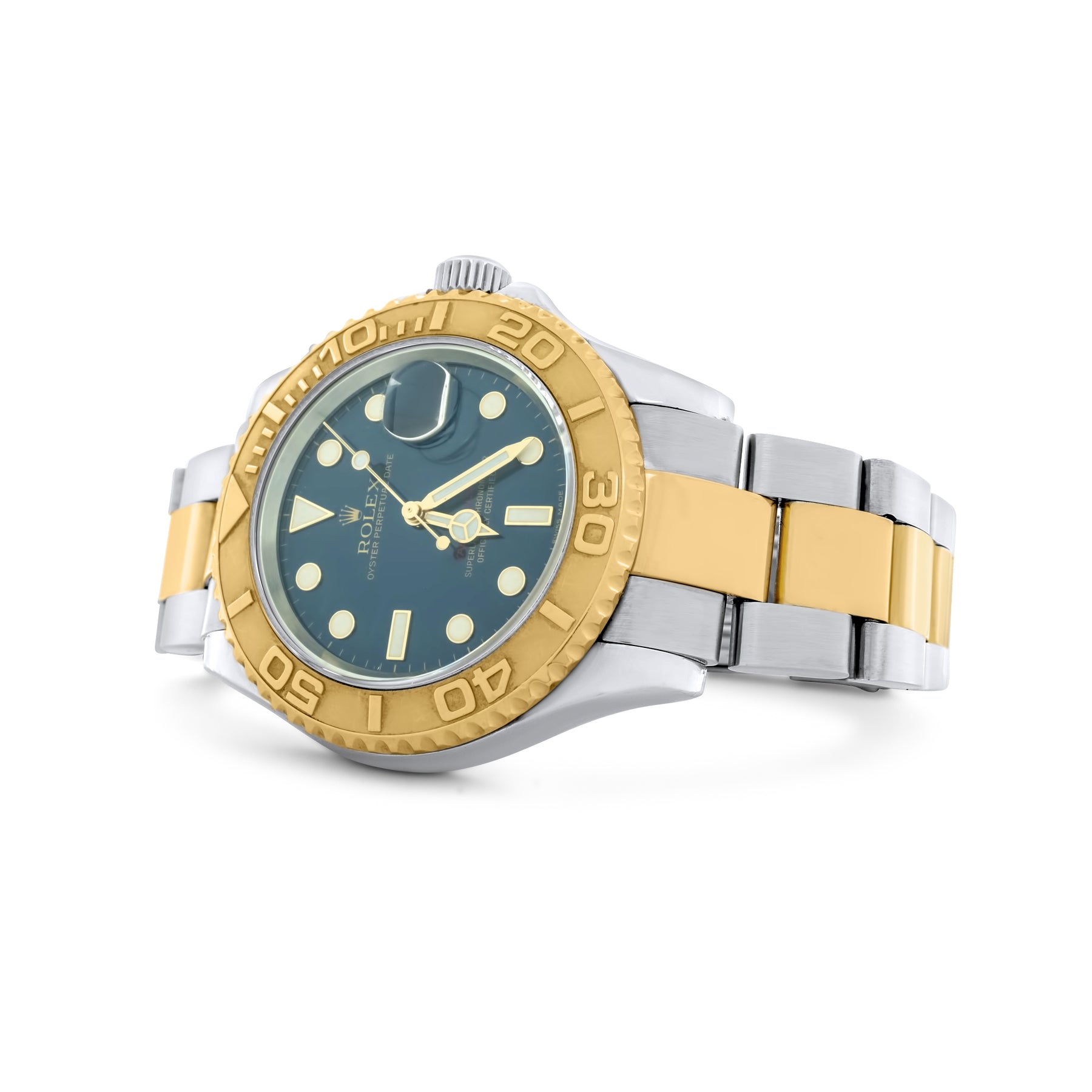Rolex Yacht-Master 16623 Two Tone Blue Dial Luxury Watch Review