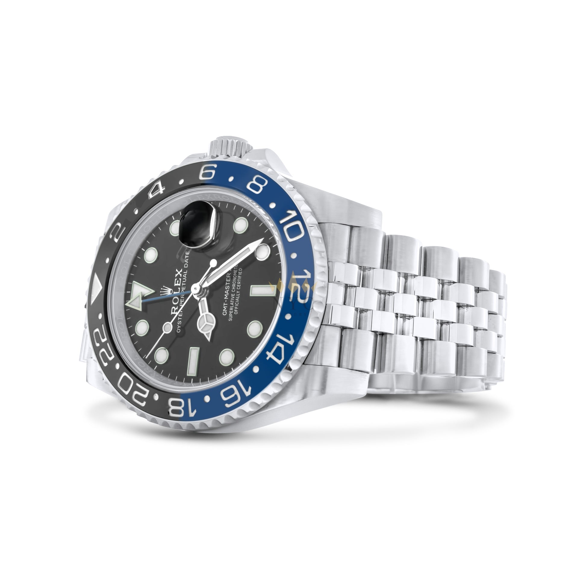 Rolex GMT-Master II 40mm Watch, Stainless Steel 18K White Gold