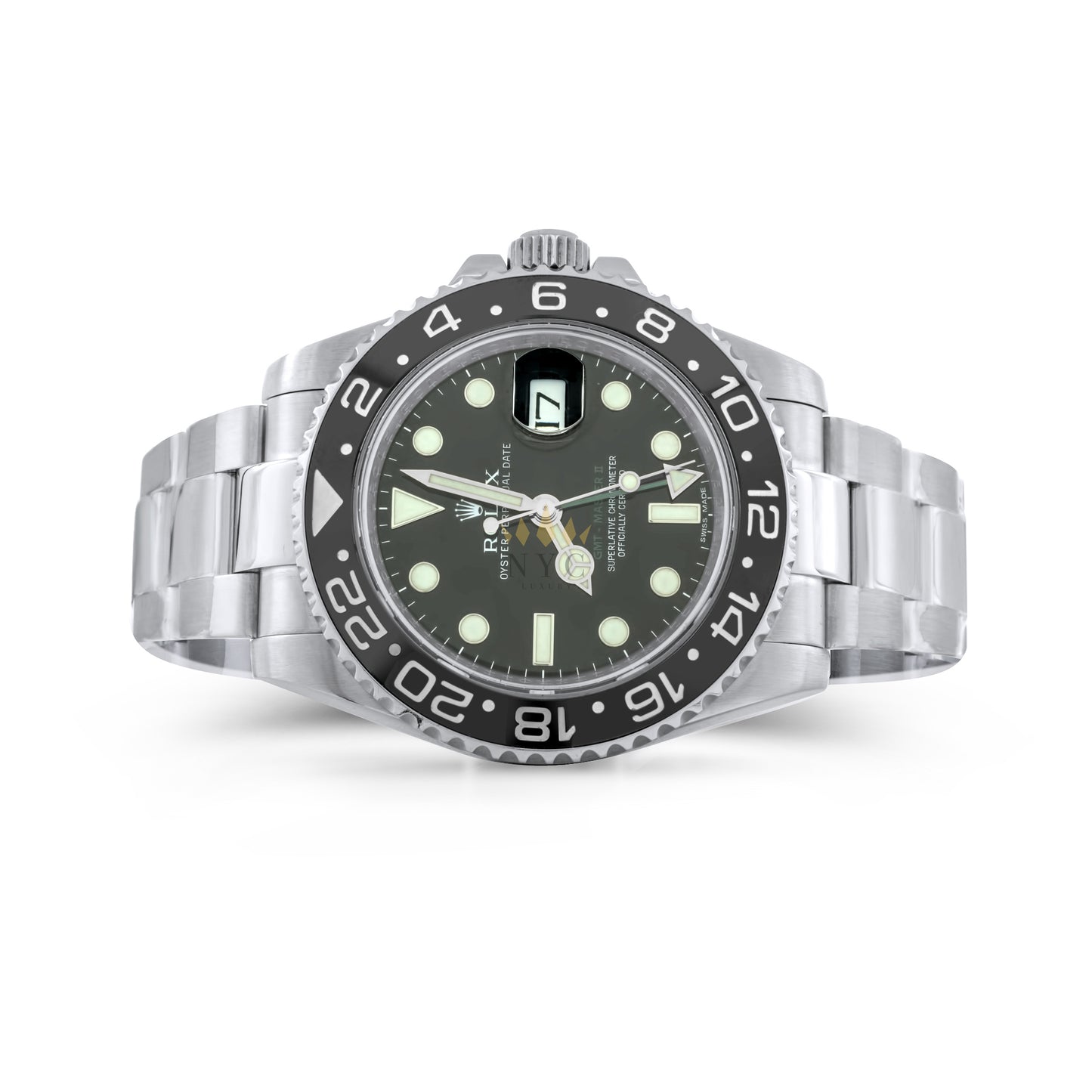Rolex GMT-Master II, Stainless Steel, Black Dial 116710LN