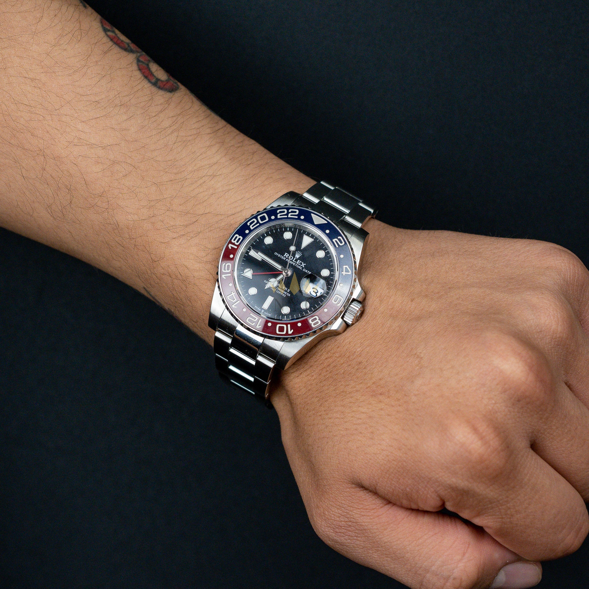 Rolex Gmt Master Ii Rolex Black Dial Blue Bezel Rolex GMT-Master