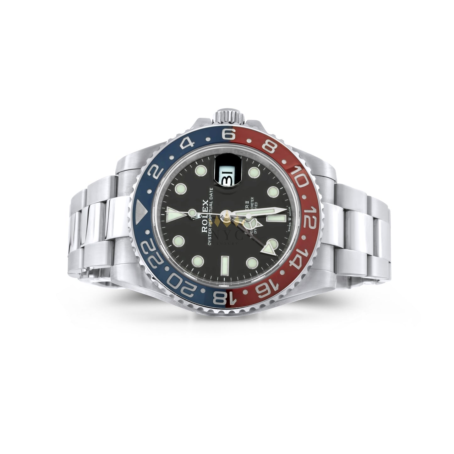 Rolex GMT-Master II Stainless Steel, Blue Black