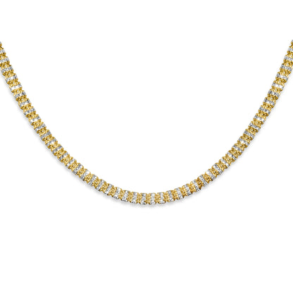 14K Ice Link Chain 2.5-4.5mm