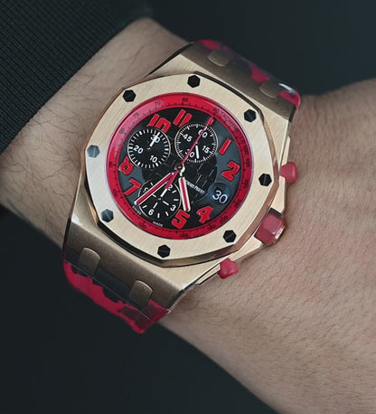 Audemars Piguet Royal Oak Offshore Chronograph, 18K Rose Gold, 42mm, Limited Edition "MARCUS EDITION" (NAKED) Ref. 26238OR.OO.2000OR.01
