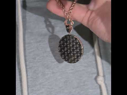 14K Rose Gold Dominican Republic Pendant