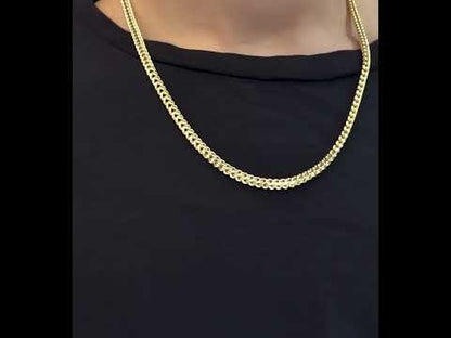 10k/14k Gold Hollow Franco Chain 2-4.5mm