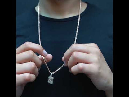 14K Rose Gold Jesus Diamond Pendant 0.43CTW