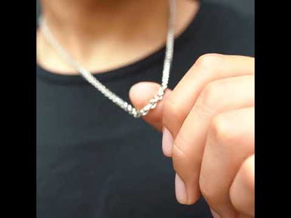 14K Solid Gold Cable Anchor Link Chain 3.15-4.56mm