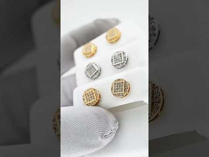 14K Gold Diamond earring 0.35 CTW