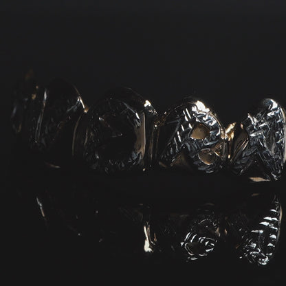 Custom Name 14K Yellow Gold (Top) Grillz